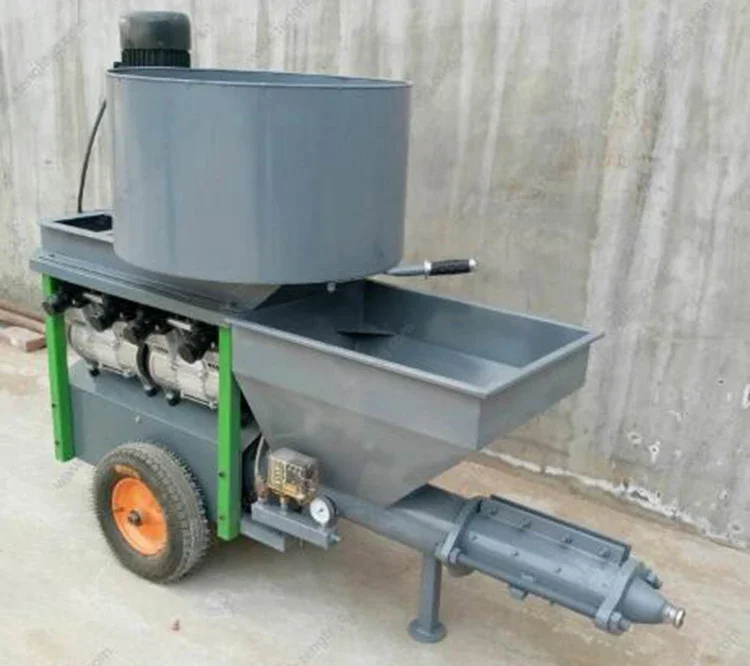 Plaster Spray Machine gypsum Putty Spraying Pump Machine stone Paint Spraying Machine