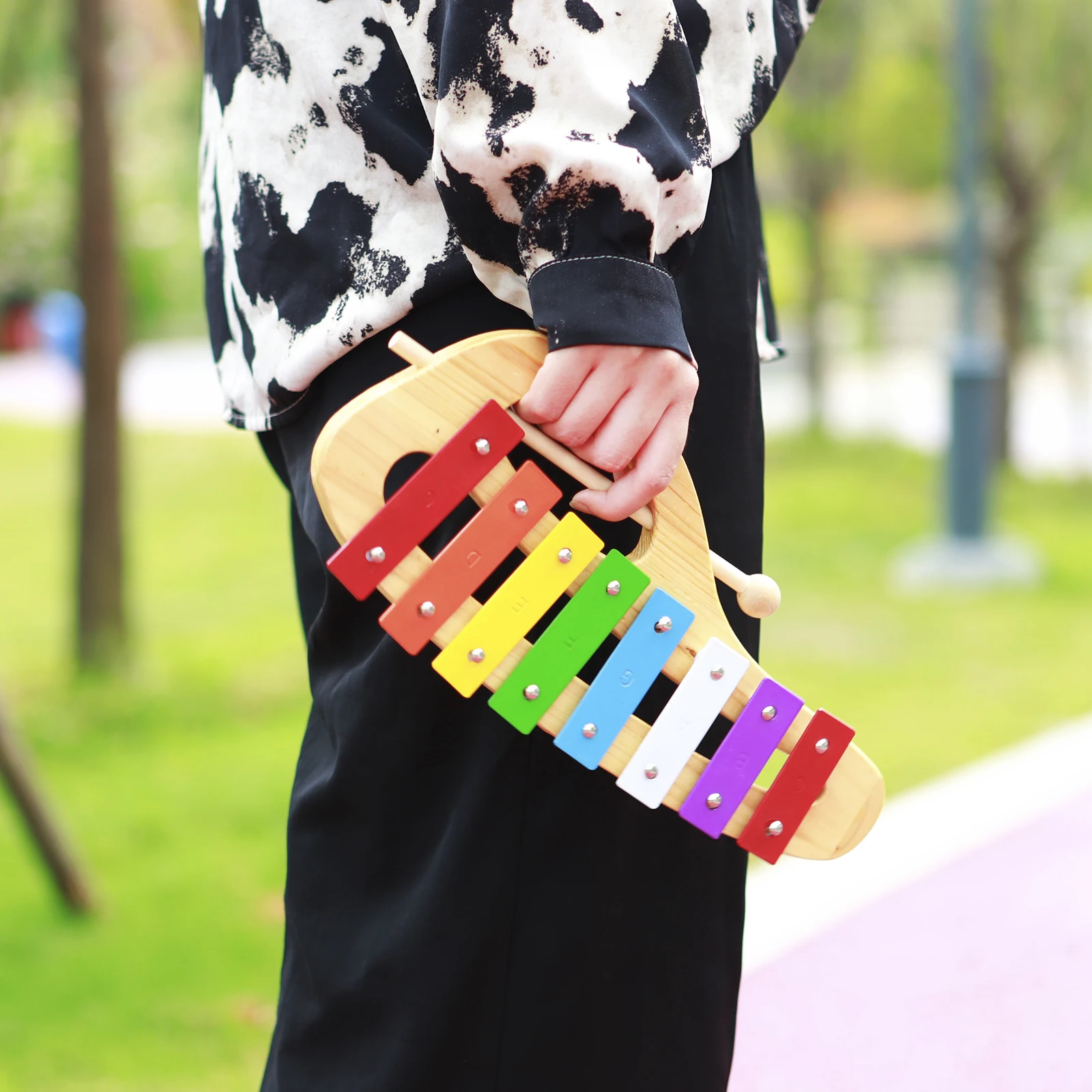 IRIN 8-Tone Xylophone Hand-Kno - đánh giá và giá Musical Instrument Xylophone
