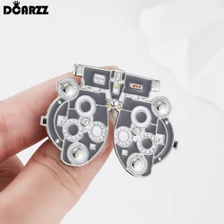 DCARZZ Medical Optometrists Enamel Brooch Ophthalmology Vision Test Optometry Pin Jewelry for Doctor Nurse Backpack Lapel Badge