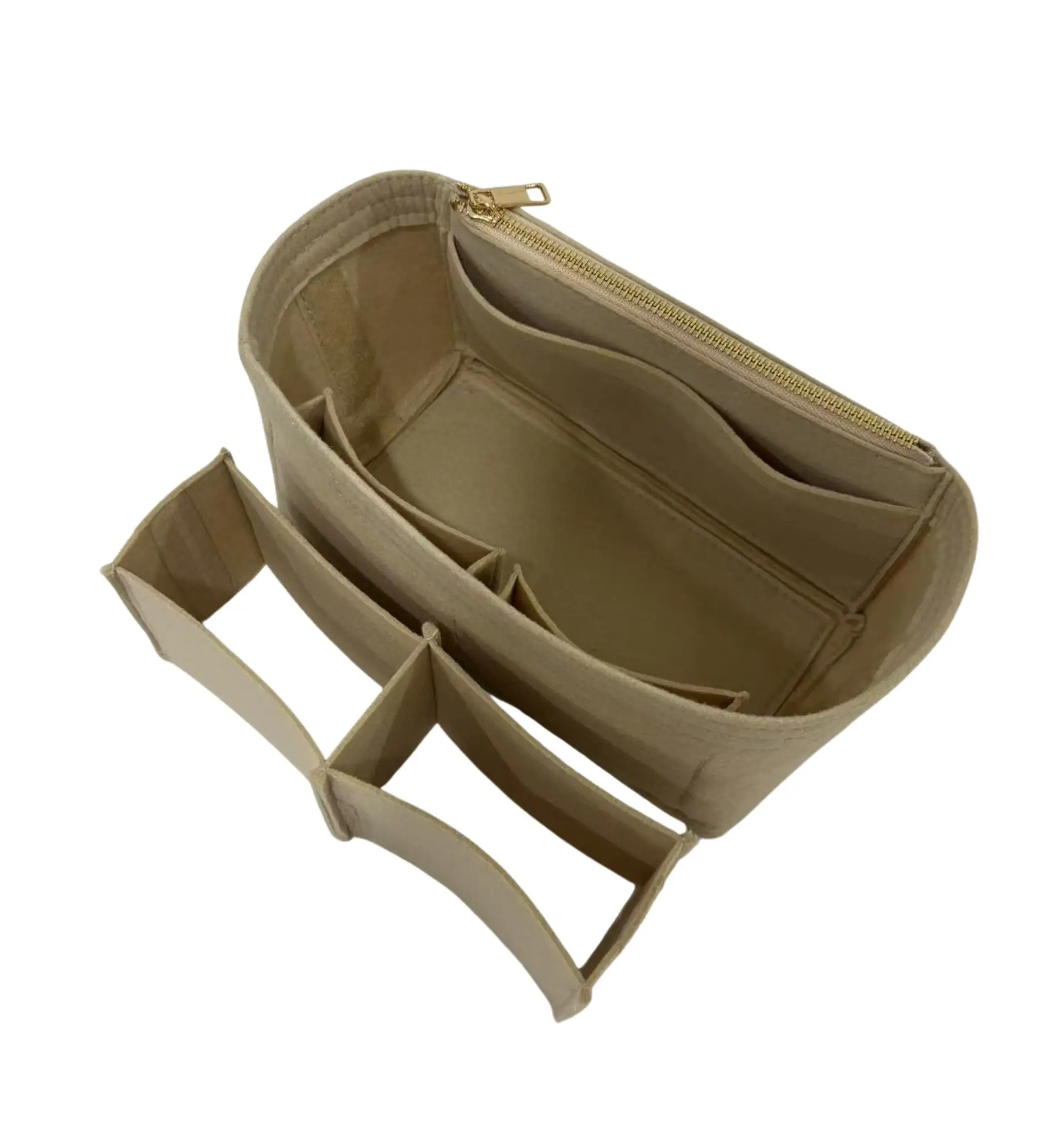 منظم المحفظة إدراج الغرور لطيف، Nice bb، Vanity PM منظم إدراج أكياس منظم حقيبة يد ماكياج تنظيم شكل قاعدة محمول