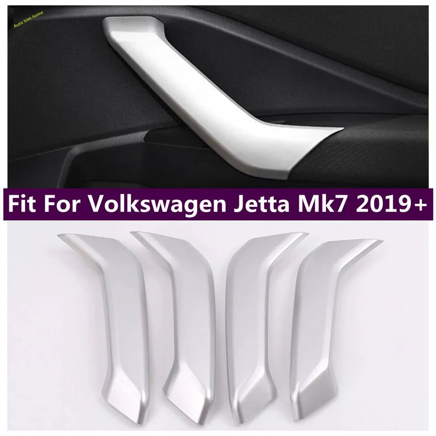 

For Volkswagen Jetta Mk7 2019- 2022 Accessories Inner Door Armrest Handle Holder Window Lift Button Cover Trim Switch Open Close