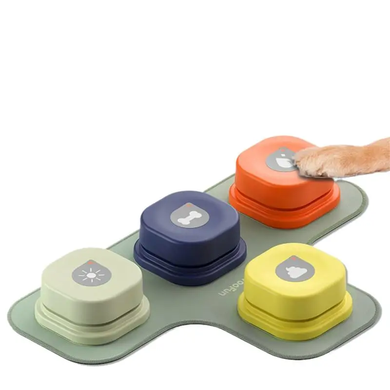 Pet Toy Communication Button Sound Box Speaking Dialogue Training Toy Recording Sound Box Ringer