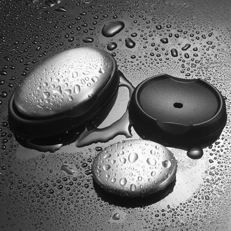 Kitchen Stainless Steel Soap - Deodorizing Hand Soap - Removes Fishy Smell - Large Oval Metal Soap