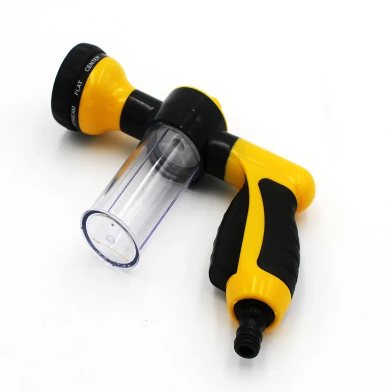 Household Portable Electric Spray Gun Water Gun High Pressure 3-stage Nozzle Cleaning Brush Artifact Automobiles Wash Tools