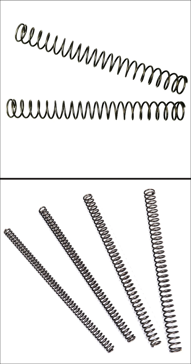 Y-Typ-Druckfeder, Drahtdurchmesser 0,3 0,4,5, 0,6 mm–1 mm, Federstahl, Länge 300 mm, extrem lange Druckrotor-Rückholfeder – Detail 3