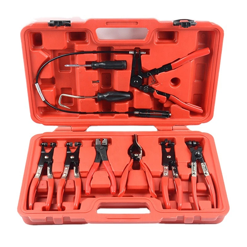 

Набор гибких плоскогубцев TBTOOLS для автомобильных хомутов (9 шт.), инструменты для ремонта и обслуживания автомобилей TB091