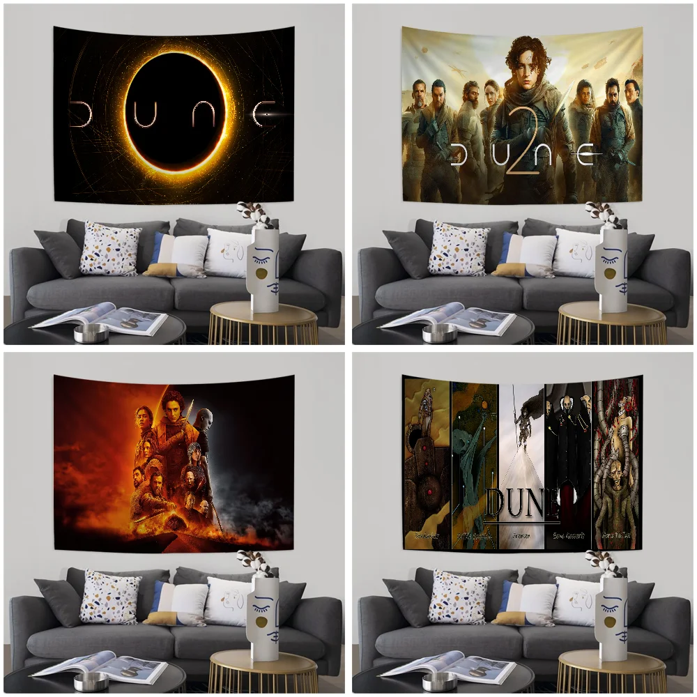 

Movie D-Dune Part-Two Colorful Tapestry Wall Hanging Home Decoration Hippie Bohemian Decoration Divination Wall Art Decor