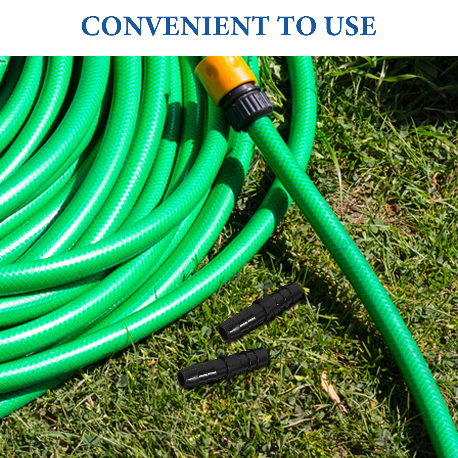 

10pcs 12mm Quick Connector Barb Fittings Hose Adapter Water System Tubing Connector Garden Plumbing Repair Kit PP