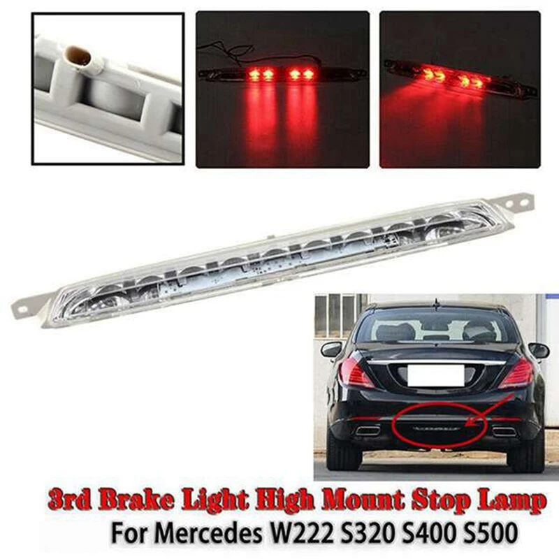 2229060048 Third Brake Light LED High Level Brake Light Automobile For Mercedes-Benz S-Class W222 2014-2017