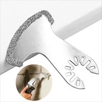 1PC Diamond Oscillating Saw Blades Multi Tool Saw Blades for Rough Sanding Fillers Tile Ceramics Electric Accessories Multitool