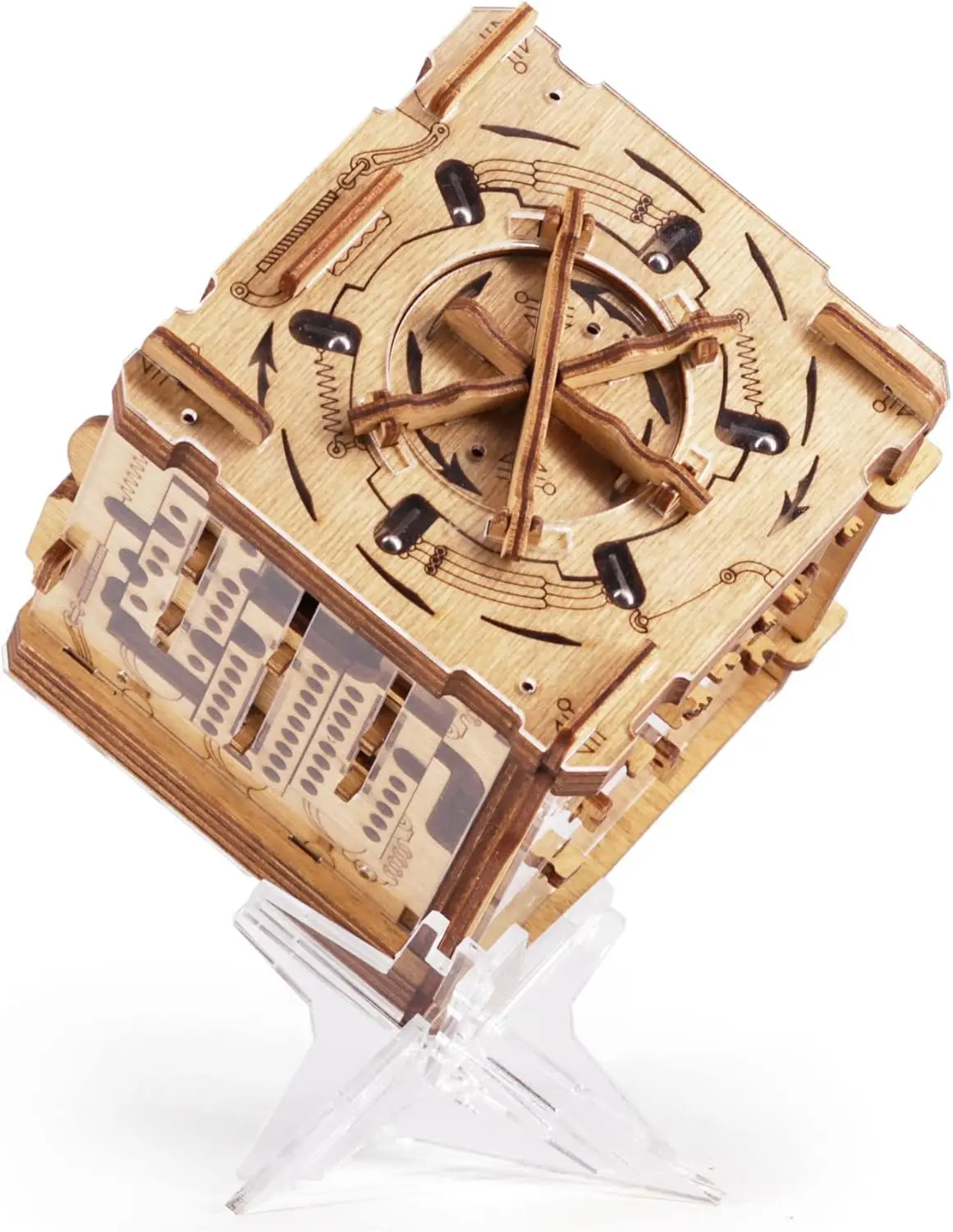 Cluebox - Cambridge Labyrinth - Jogo Escape Room - Caixa de quebra-cabeça - Quebra-cabeça de madeira 3D - Caixa de presente - Quebra-cabeça labirinto - Quebra-cabeças 3D para adultos