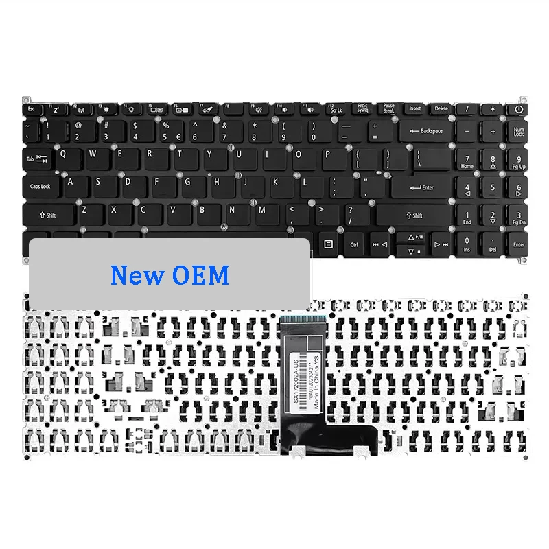 New Original Laptop Keyboard For ACER EX215-21 EX215-22 EX215-31 EX215-51 EX215-52