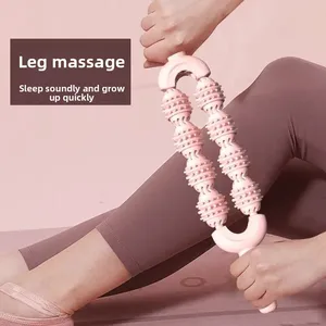 Wolf tooth stick manual cervical massager, cervical spine, waist, back, leg muscles relaxation roller