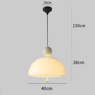 Retro hanglamp Scandinavische glazen kroonluchter voor woonkamerdecoratie slaapkamer design hanglamp