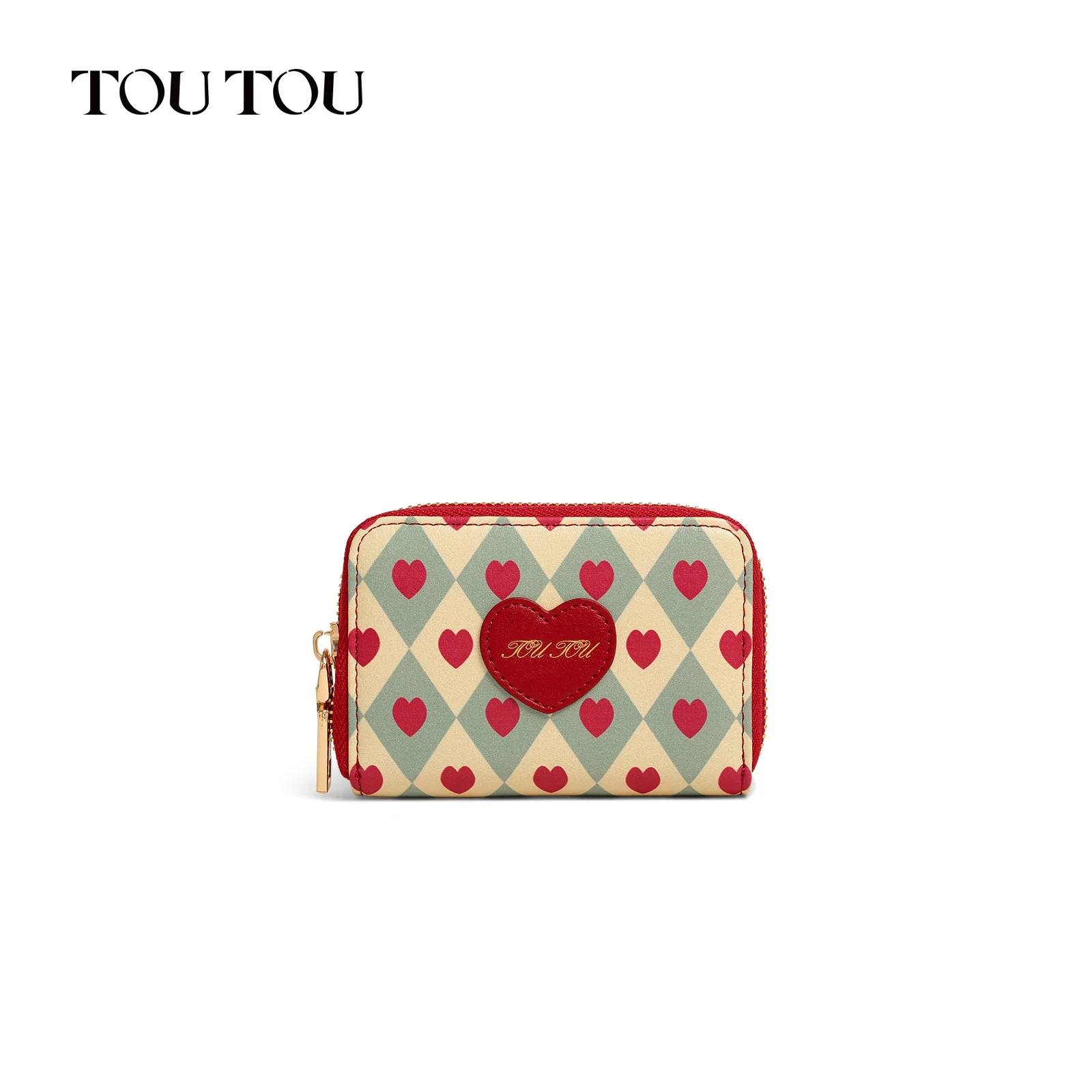 TOUTOU New Love Card Case Coin Bag Original Design Wallet Card Case Anti-Theft Credit Card Holder Coin Pouch Coin Bag