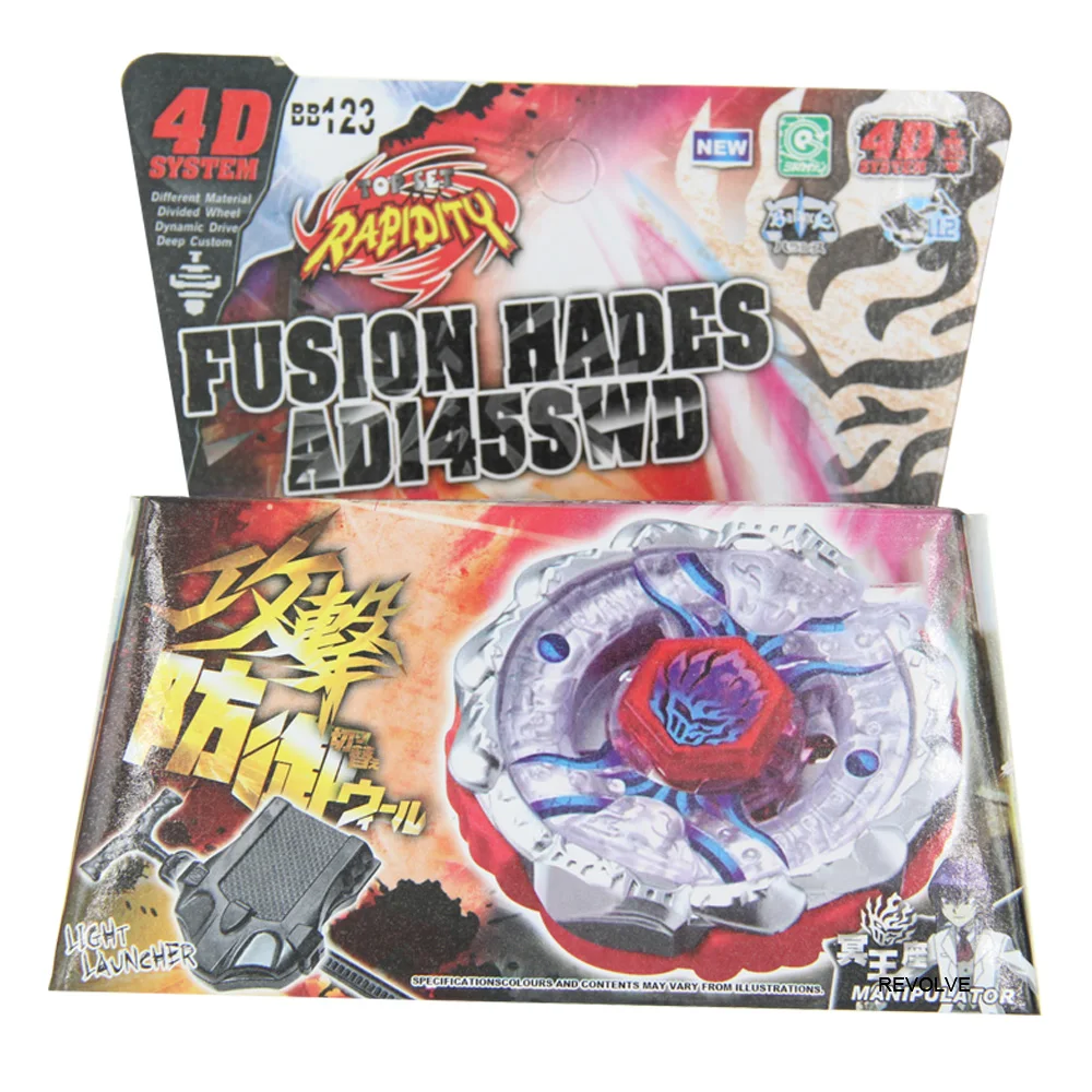 

SPINNING TOP BB123 4D RAPIDITY METAL FUSION FIGHT MASTER COLLECTION WITH LAUNCHER