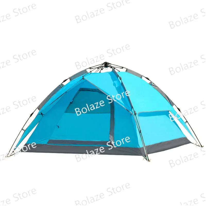 

No need to build a quick opening tent outdoor 3-4 people automatic field camping self-drive set camping thickened tent