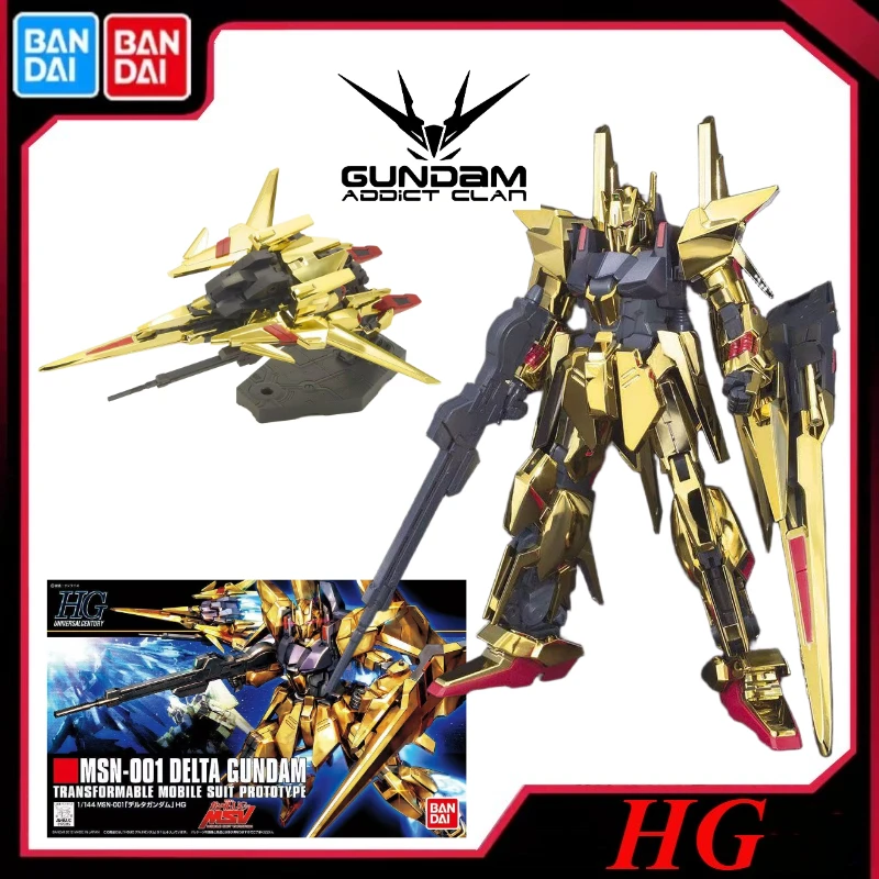 متوفر في المخزون بانداي حقيقية HG HGUC 136 1/144 دلتا دلتا جاندام تجميع نموذج جمع هدايا العيد الحلي شخصيات ميكا #2