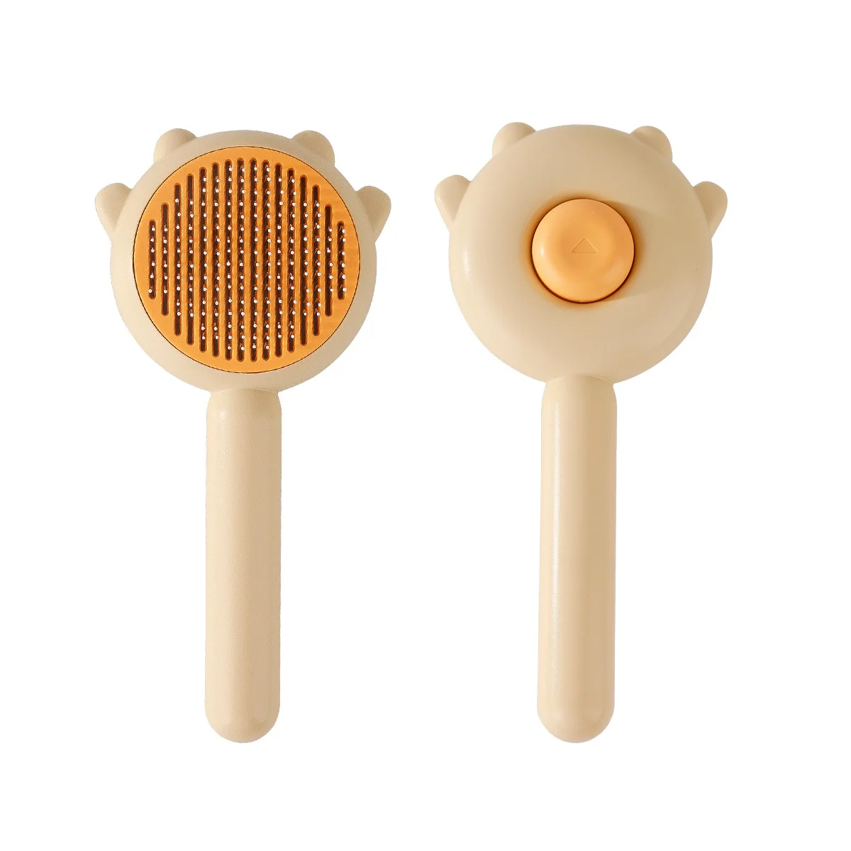 Cat Comb Dog Brush Pet One-touch Floating Hair Needle Comb Cleaning Beauty Comb Hair Removal Comb Pet Supplies Pet hair brush