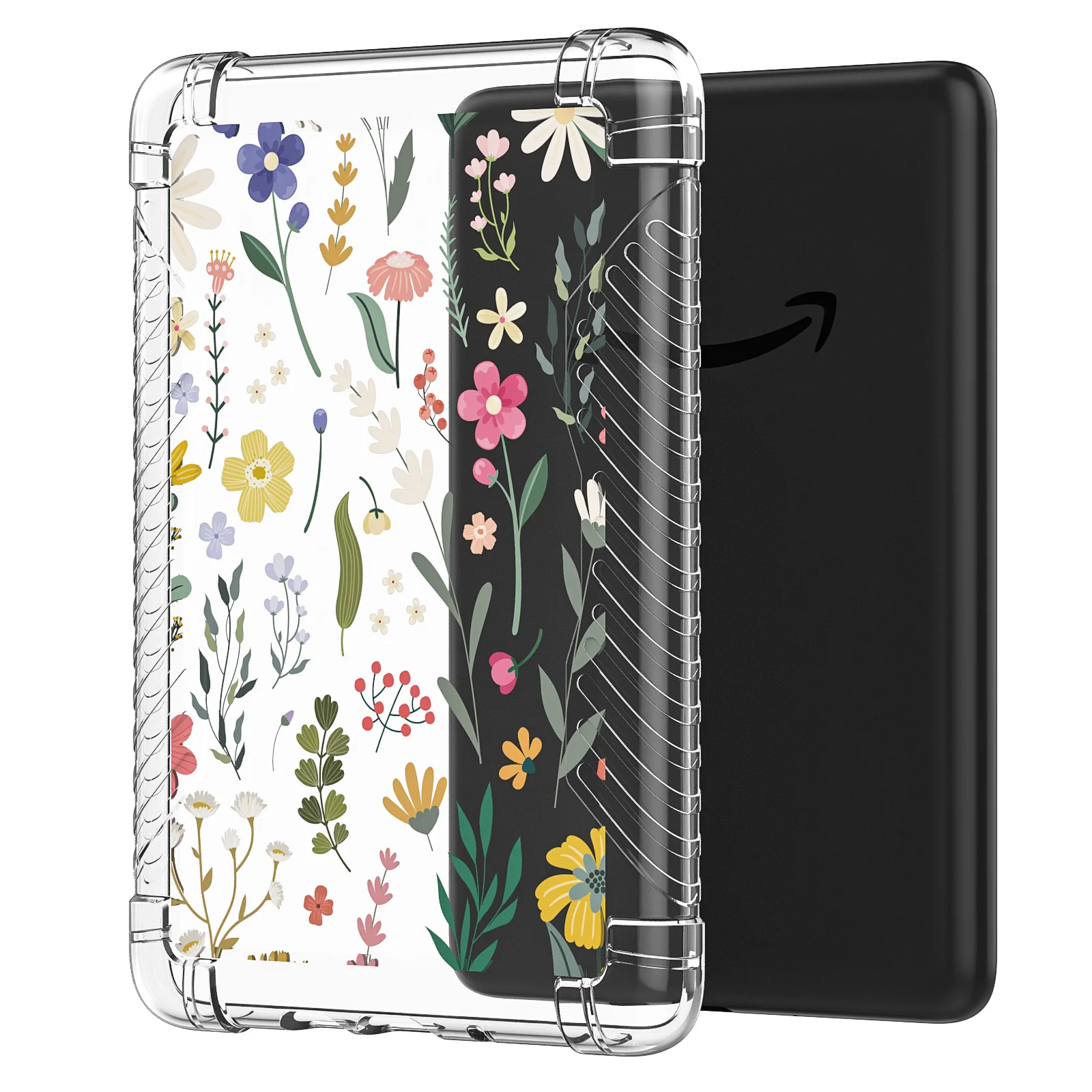 Etui MoKo na 6-calowy, zupełnie nowy Kindle (wydanie 11. generacji-2022), ultra przezroczysta, miękka, elastyczna, przezroczysta tylna obudowa z TPU