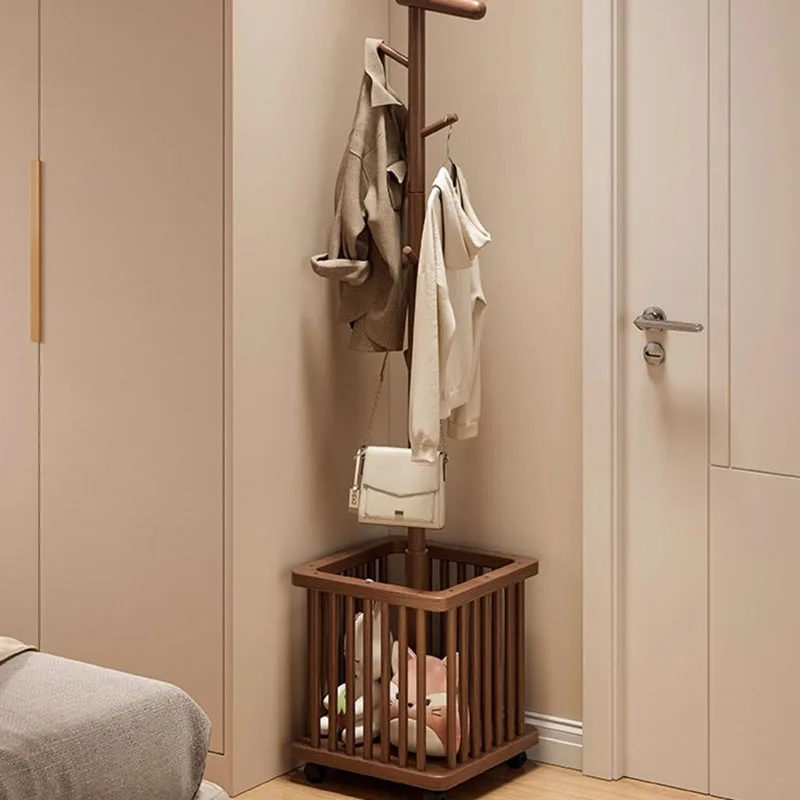 

Living Room Wall Coat Racks Storage Standing Garment Bedroom Rail Coat Racks Garment Wooden Arara De Roupa Hallway Furniture
