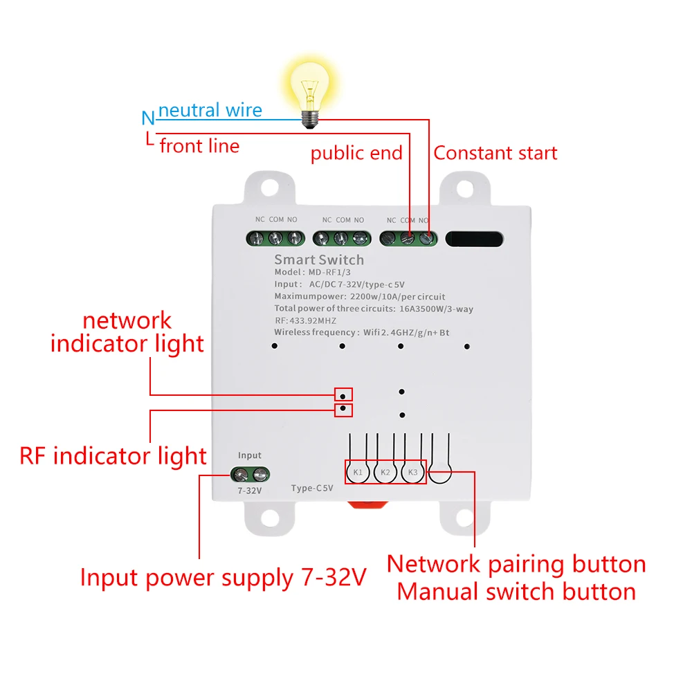 Ac/Dc 7V-32V /Type …