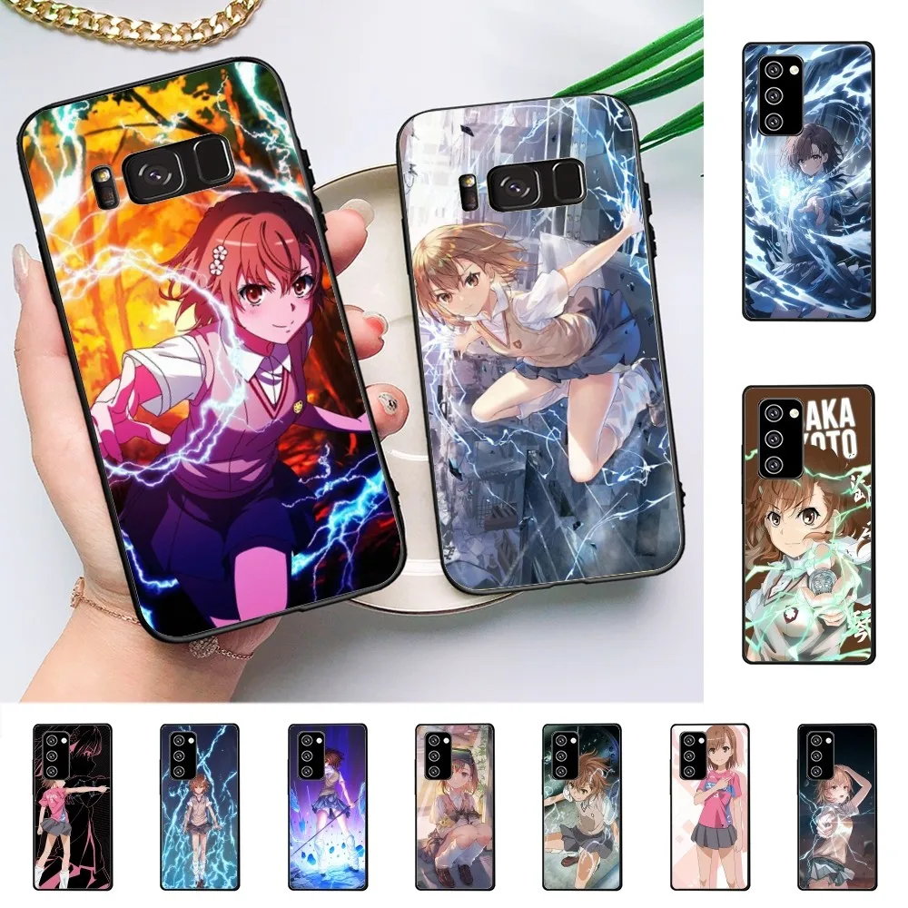 Anime M-Misaka Mikoto Cute Phone Case For Samsung Note 8 9 10 20 Pro Plus Lite M 10 11 20 30 21 31 51 A 21 22 42 02 03