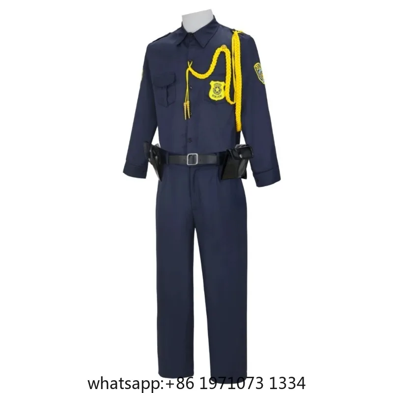 Movie Nick Wilde Cosplay Costume Zootopia Nick Police Cosplay Uniform Christmas Halloween Carnival Role Play Disguise Wear