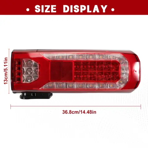 रियर लाइट लेफ्ट या राइट फुल एलईडी रियर लाइट 24 V रियर लाइट मर्सिडीज एक्ट्रोस एरोक्स एंटोस एटेगो ट्रक MP4 MP5 के लिए 10 best sales एक्ट्रोस एमपी4 - №6