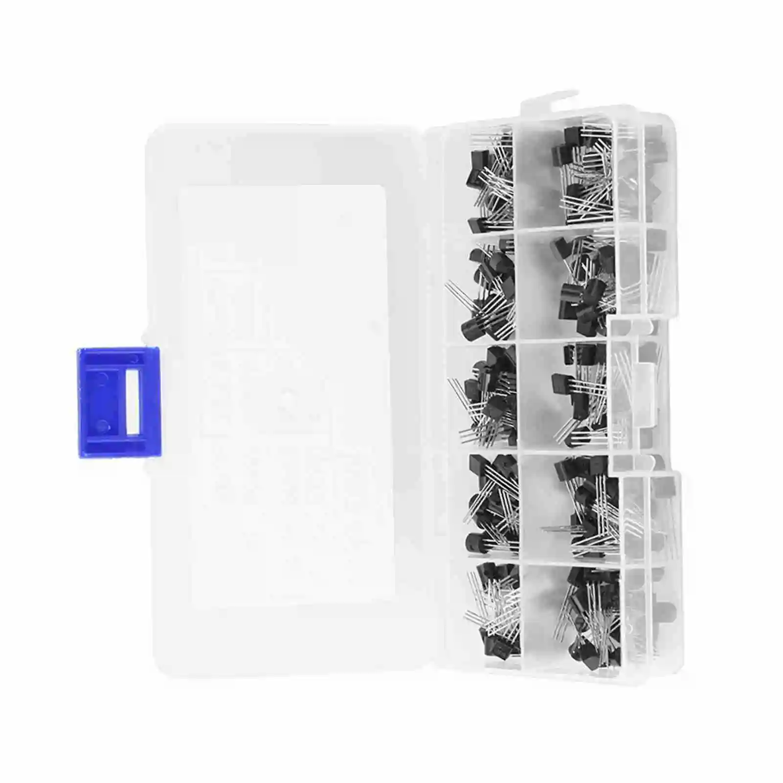200pcs 10 Values Silicon Transistor Kit Three Pin Transistor BC327-BC558 Transistor Assortment DIY Kit