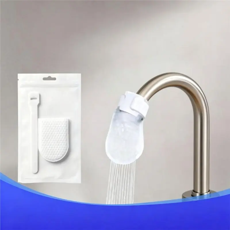 A93E-Splash-Proof Non-Woven Fabric Pouch Faucet Filter 100-Pack, High-Density Tap Cartridge With Sediment Barrier Purifier