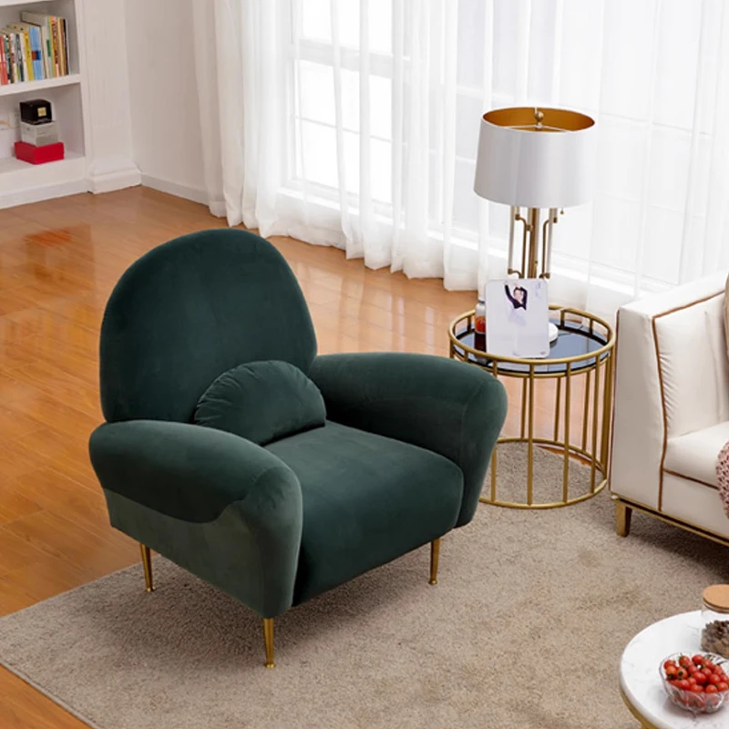 

Lounge Sofa Living Room Chairs Gaming Makeup Salon Luxury Designer Living Room Chairs Lazy Individual Poltrona Home Furniture