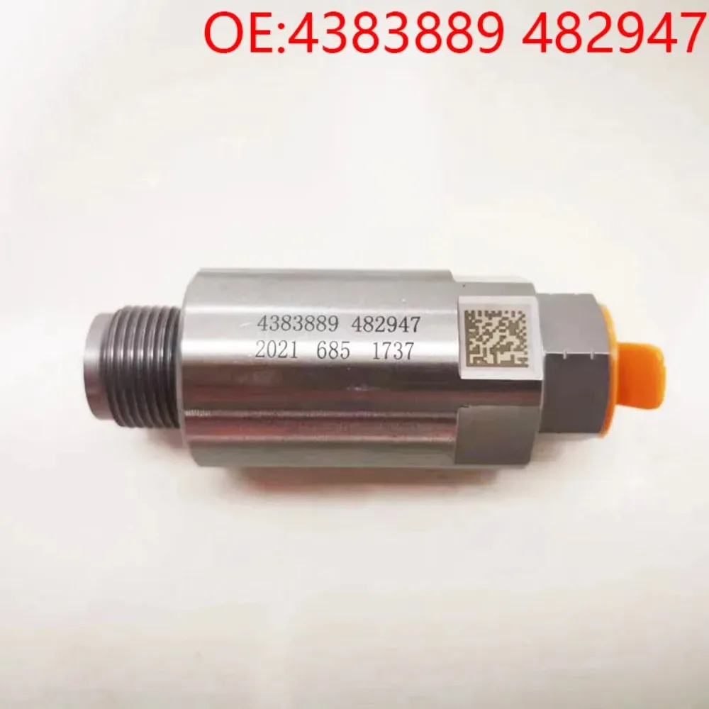 High quality New For 4383889 Engine Fuel Pump Common Rail Relief Valve Pressure Limiting Valve Parts