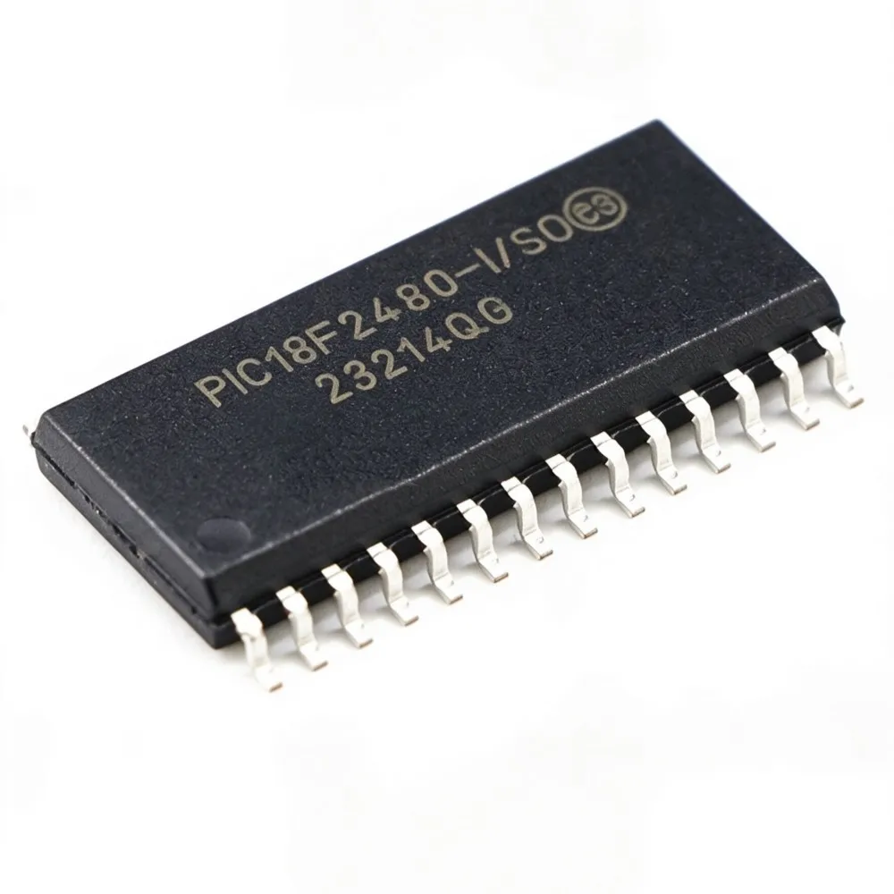 5PCS PIC18F25Q43-I/SO PIC18F2480-I/SO PIC18F2480-E/SO PIC18F2450-I/SO PIC16F913-I/SO PIC16F876-20I/SO SOIC-28