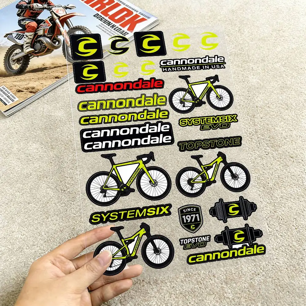 

Светоотражающие наклейки для мотоциклов Cannondale, предупреждающие о безопасности в темноте, для шлемов скутеров.