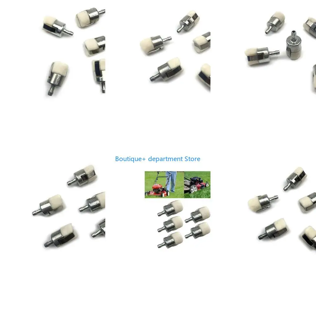 E1PD 5pcs Felt Filter for Homelite for Echo Poulan 13120519831 Trimmer Chainsaw Engine Garden Tools Spare Parts