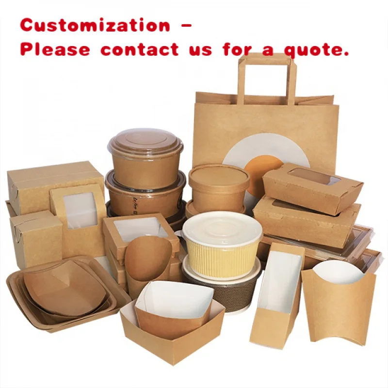 custom.LOKYO Takeout to Go Box Diseño de embalaje personalizado desechable Embalaje de comida rápida