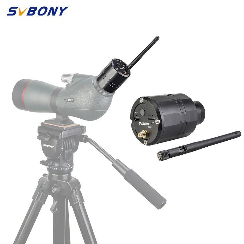 svbony 2mp sc001 125inch spotting scope camera com wifi 1080p wireless camera para sv406p sa401 sv41 sv28 para birdvering 01