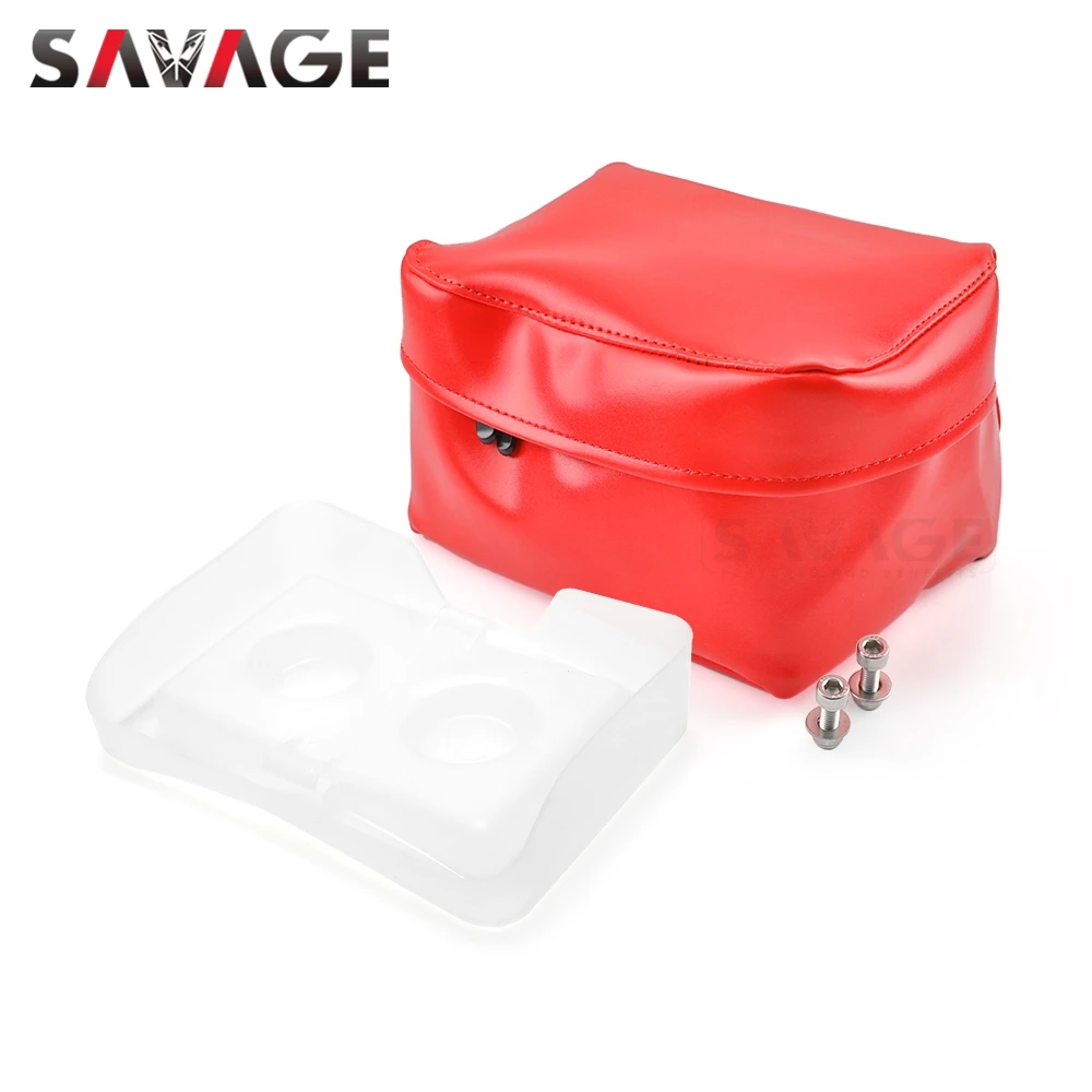 Tail Rear Bag For HONDA XR125 XR150 XR200 XR230 XR250 XR400 XR600 650 Motorcycle Bag Luggage Storage Tool Bag Leather Waterproof