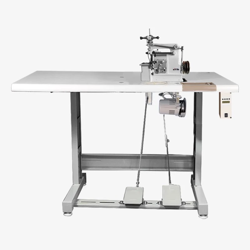 PC-318 Macchina a forma di guscio di lana fronte-retro, rifilatrice per coperte asciugamani, macchina da cucire industriale a conchiglia, a forma di conchiglia