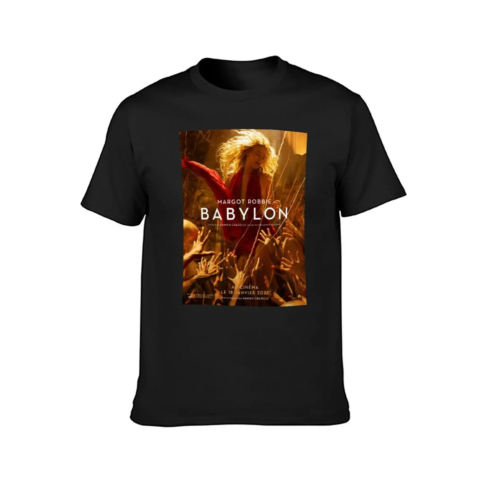 Babylon movie T-Shirt anime clothes plain sweat mens graphic t-shirts funny