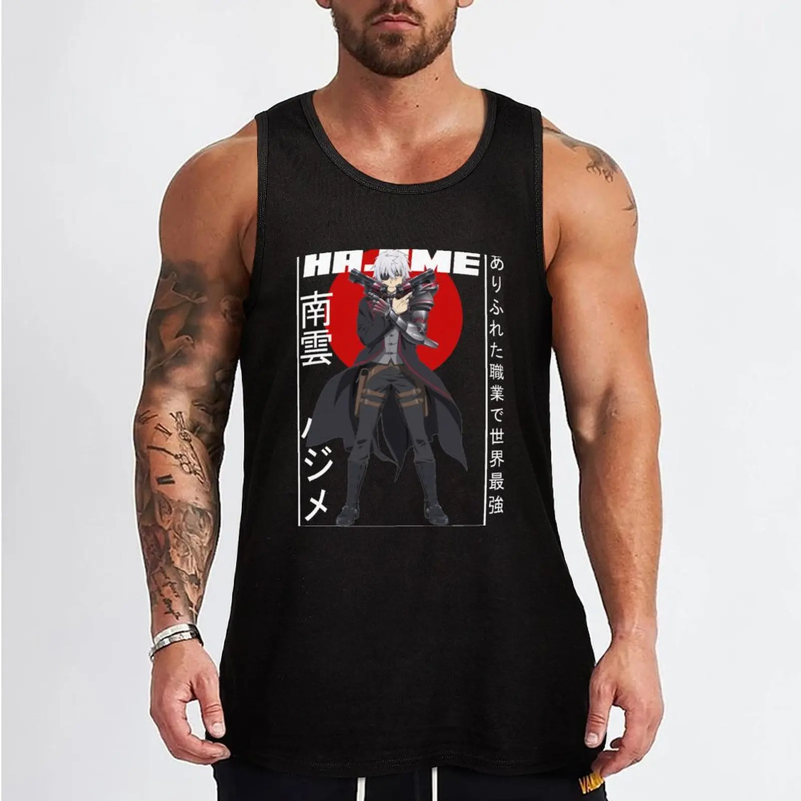 Hajime Nagumo - Arifureta Shokugyou de Sekai Saikyou Tank Top t shirt t shirts