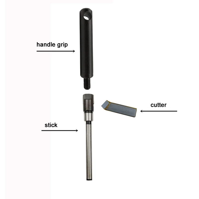 Adjustable Hard Alloy Grinding Reamer Handle Cutter for Car Motorcycle Valve Seat Repair Tool 15/30/45/55/60/65/75/90 Degree