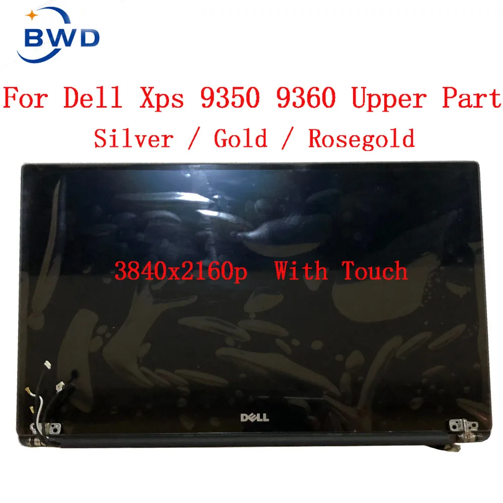 

Original 13.3" For Dell XPS 13 9350 9360 LCD Screen Touch Assembly Display P54G P54G002 1920x1080p 3200x1800 Tested