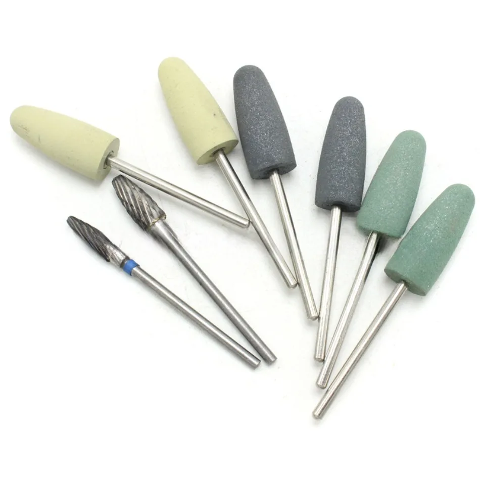 

8Pcs/set HP Dental Resin Base Acrylic Polishing Burs Kit Drill Polisher Rotary Dentista Tool Dental Lab Instrument