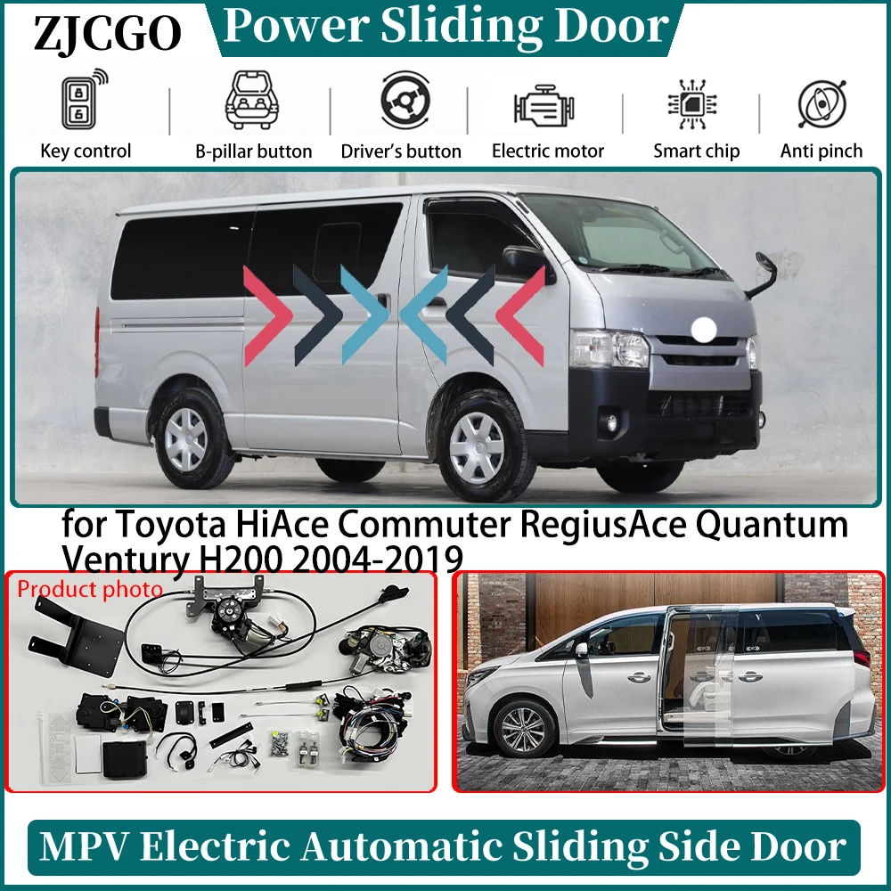 for Toyota HiAce Commuter RegiusAce Quantum Ventury H200 2004-2019 Automatic Electric Side Power Sliding Door Control System