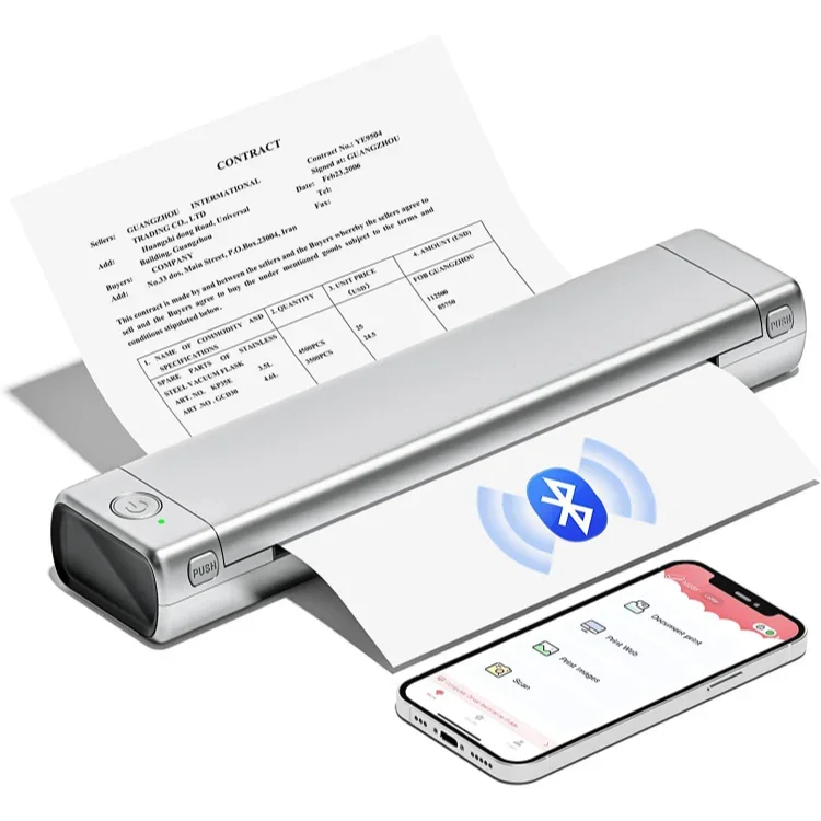 2026 New Phomemo New Arrival Printer Inkless Printer Compatible With Phone Inkless Portable Printer