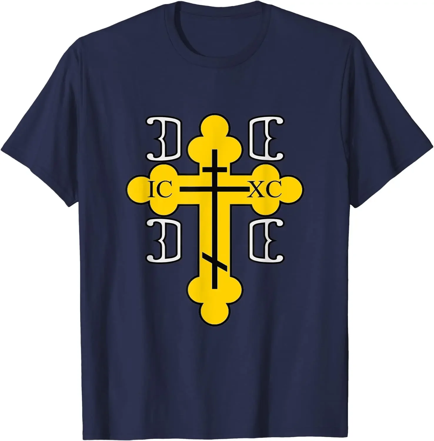 Serbia Orthodox Cross for Serbs Men T-Shirt Short Sleeve Casual 100% Cotton O-Neck Summer Shirts