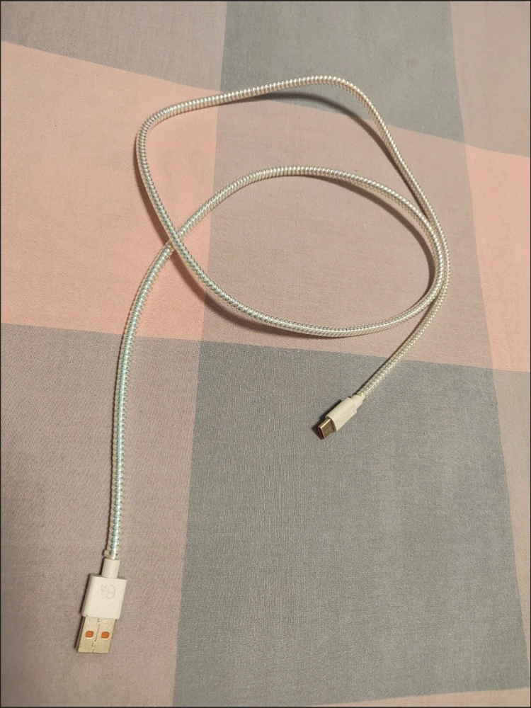 1.6M USB Charging Data Line Cable Protector Wire Cord Protection Spring Wrap Cable Winder Organizer Home Desk Accessories