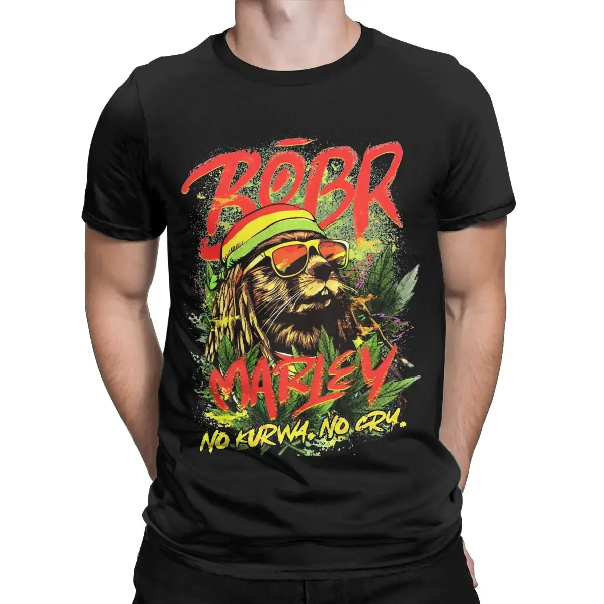 Creative Bobr Marley Bobr Kurwa T Shirt Men Women's Polish Beaver Tees Shirt Graphic Clothes